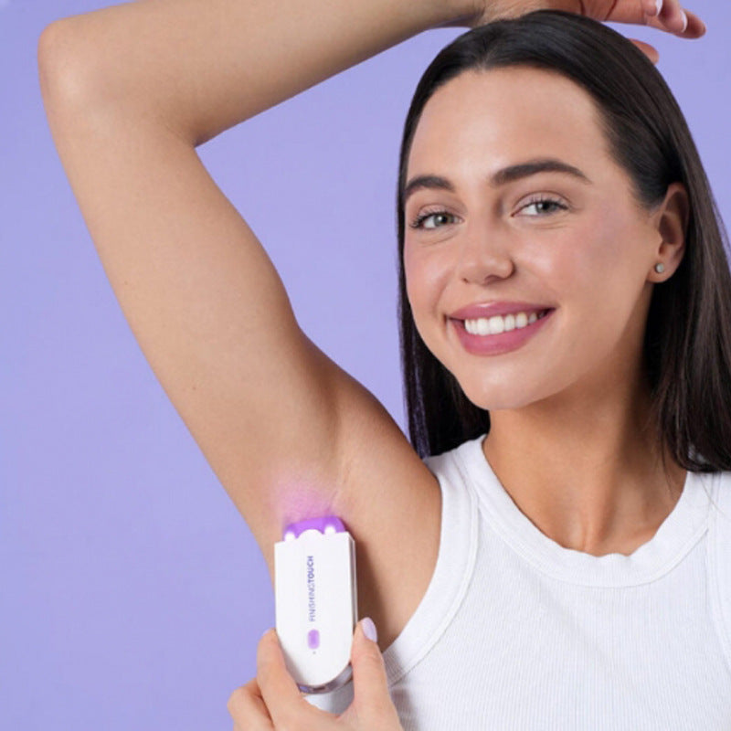 Finishing Touch Hair Epilator – 2-in-1 Painless Hair Remover for Face & Body