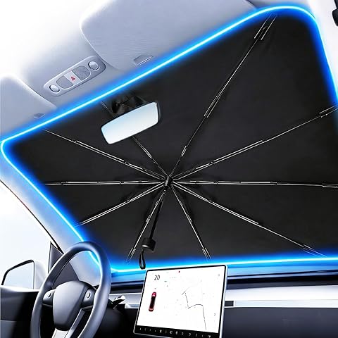 Car Windshield Sunshade - Car Sunshade Parasol Umbrella