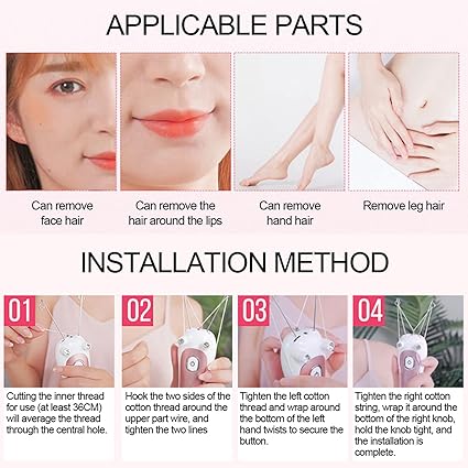 ✨ Electric Facial Threading Hair Remover 💖