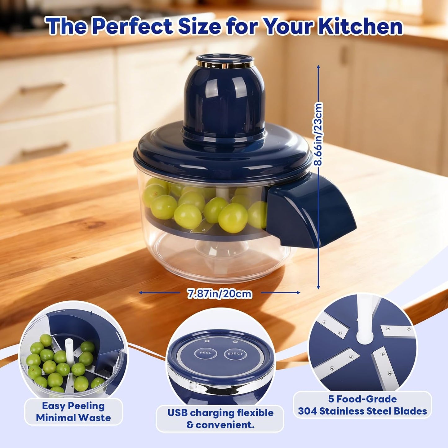 Electric Fruit Peeler Machine