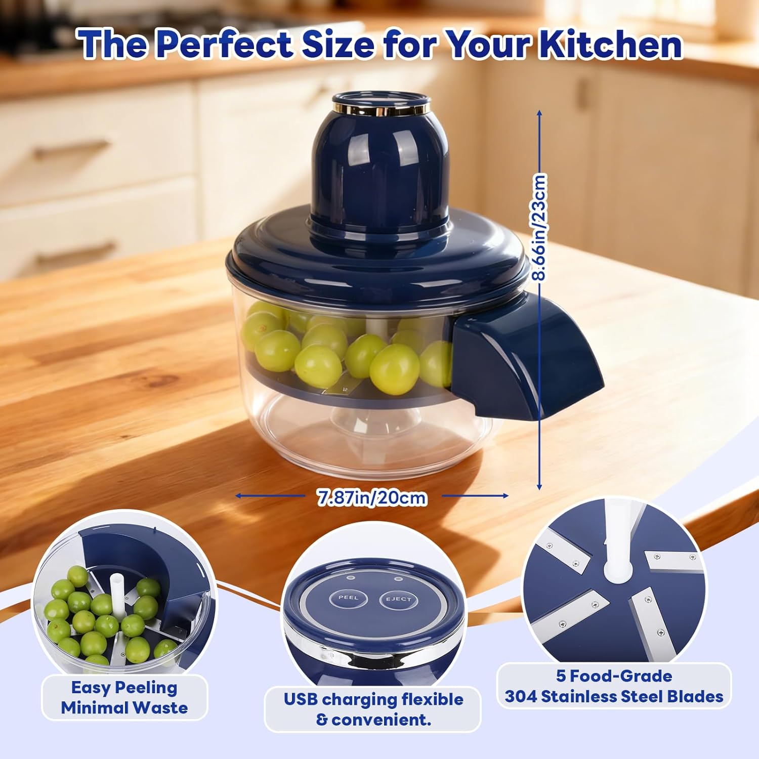 Electric Fruit Peeler Machine