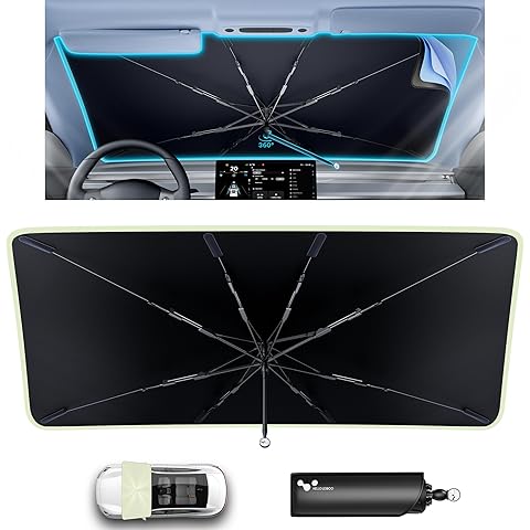 Car Windshield Sunshade - Car Sunshade Parasol Umbrella