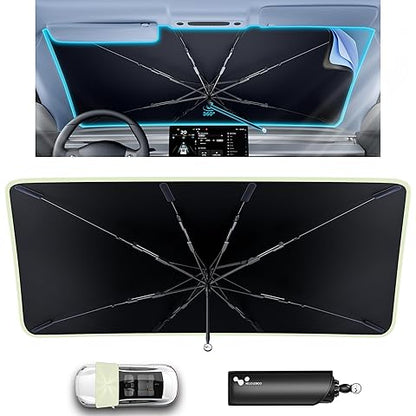 Car Windshield Sunshade - Car Sunshade Parasol Umbrella