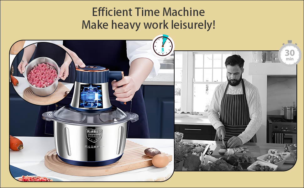 Stainless Steel Food Chopper